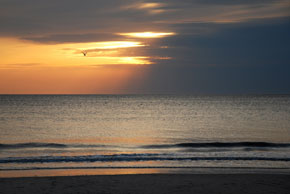 Sonnenuntergang an der Ostsee